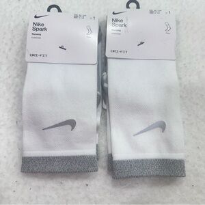 Nike Spark White Running Socks